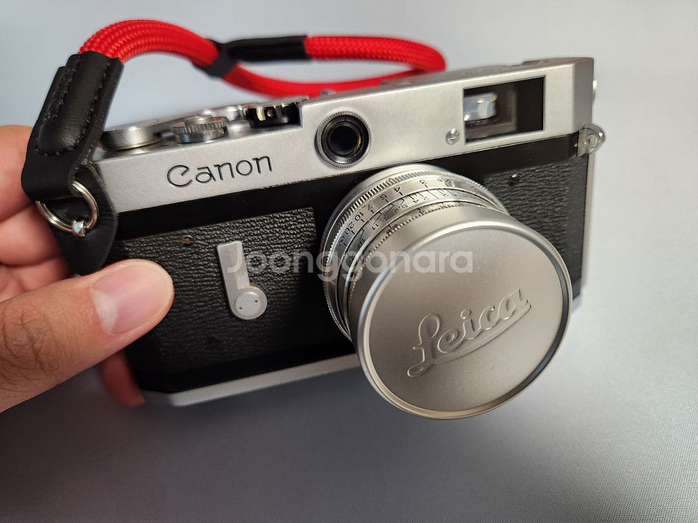 캐논 P 필름카메라 + 주피터 8 팝니다.--0