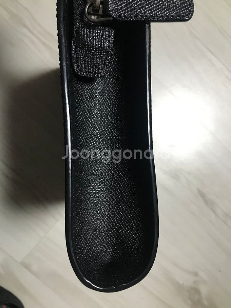 빈폴 올소가죽 남성 클러치백,블랙--7