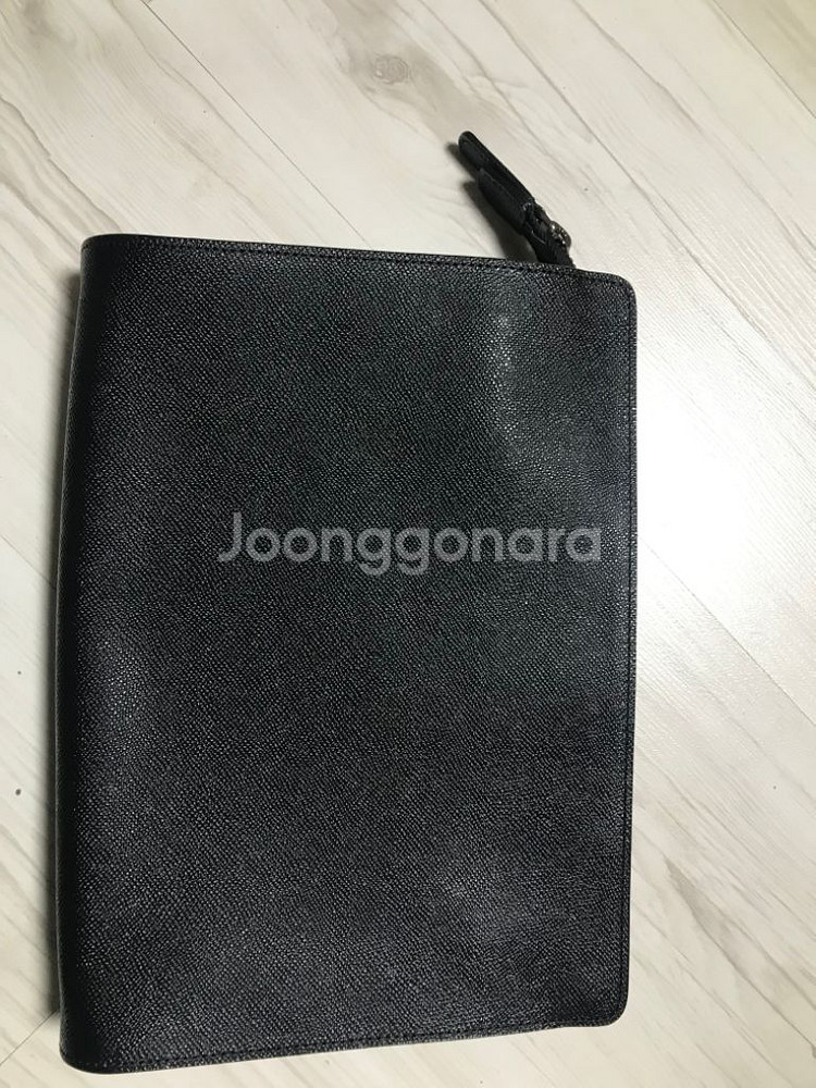 빈폴 올소가죽 남성 클러치백,블랙--4