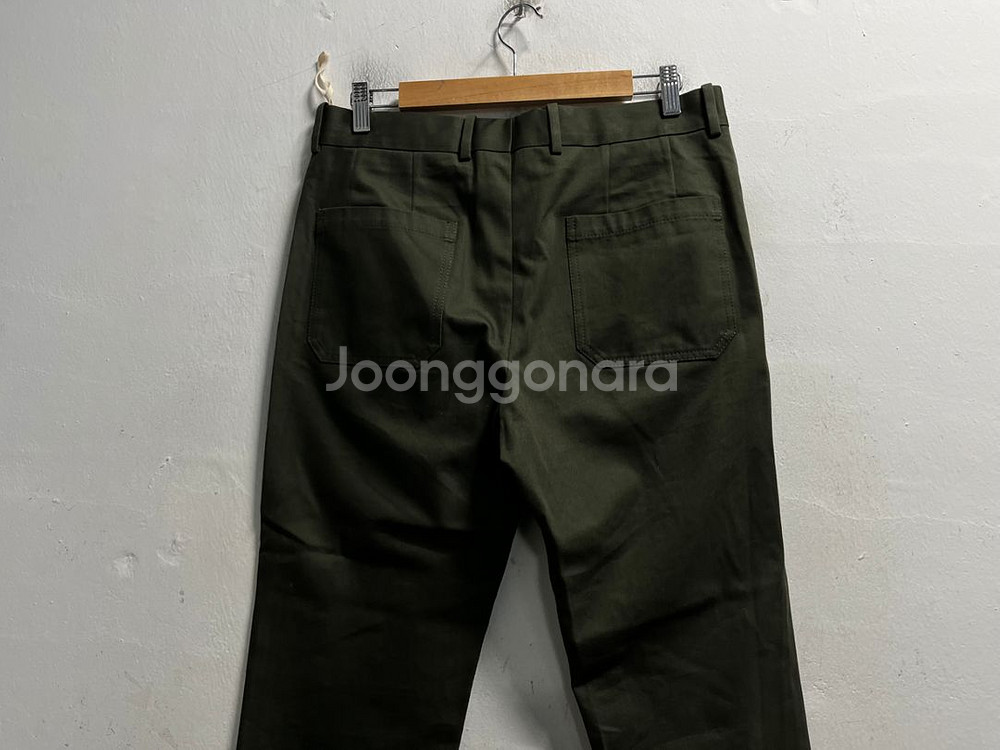 30 MARNI 마르니 카키 코튼 팬츠 면바지--3