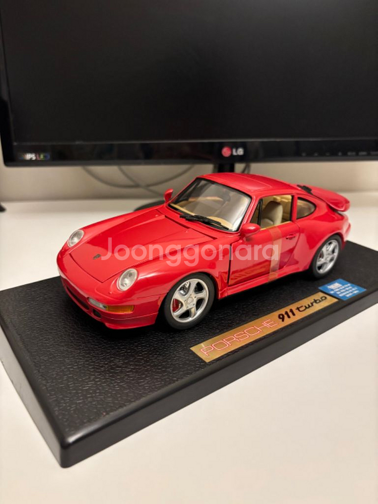 1:18 포르쉐 911 터보 다이캐스트--1