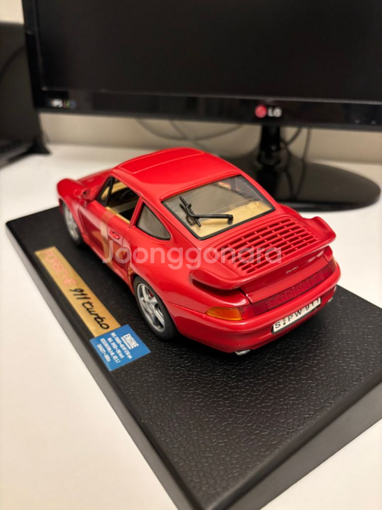 1:18 포르쉐 911 터보 다이캐스트--2