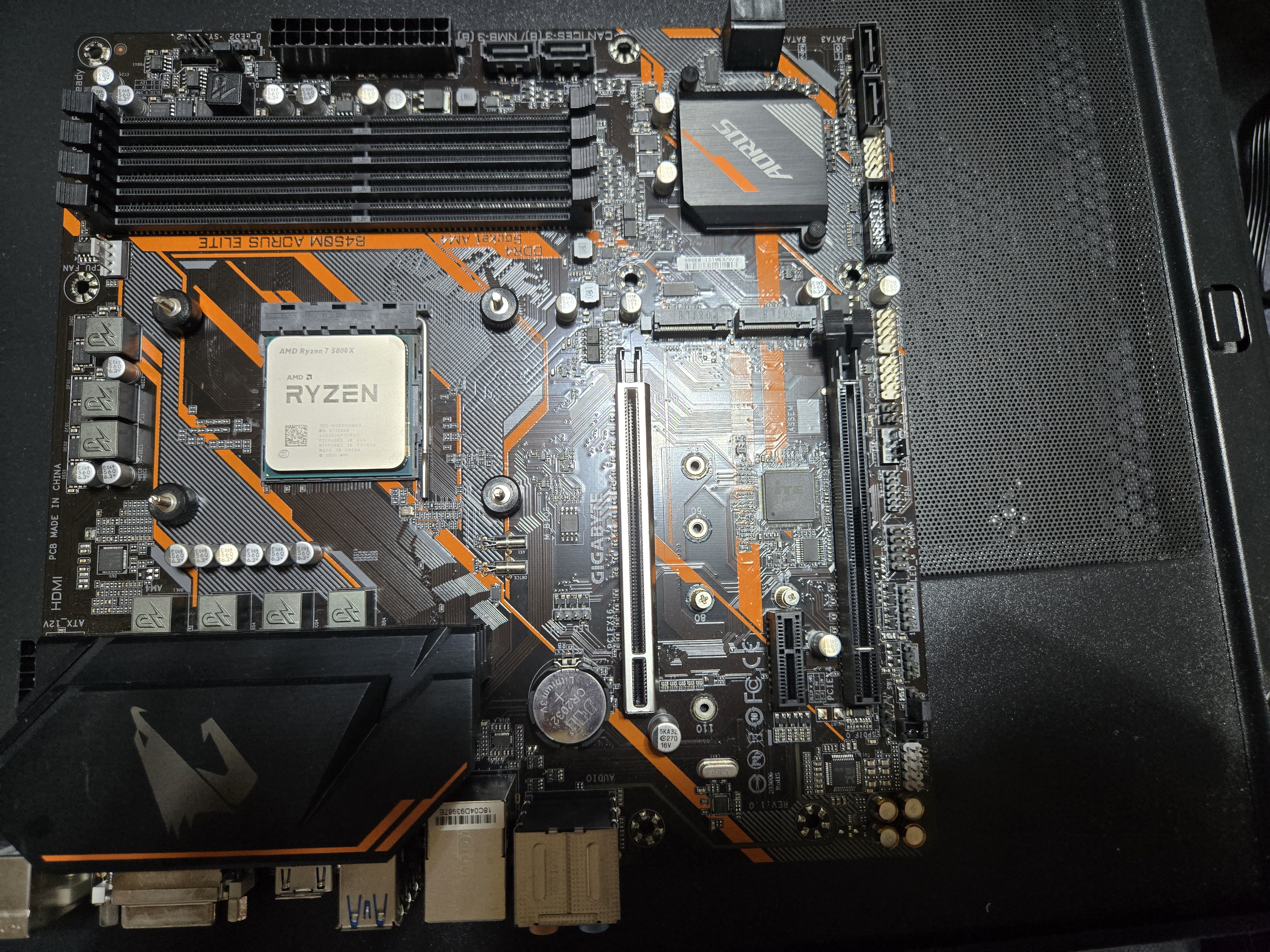 CPU+메인보드+파워 서플라이+램 64G 팝니다