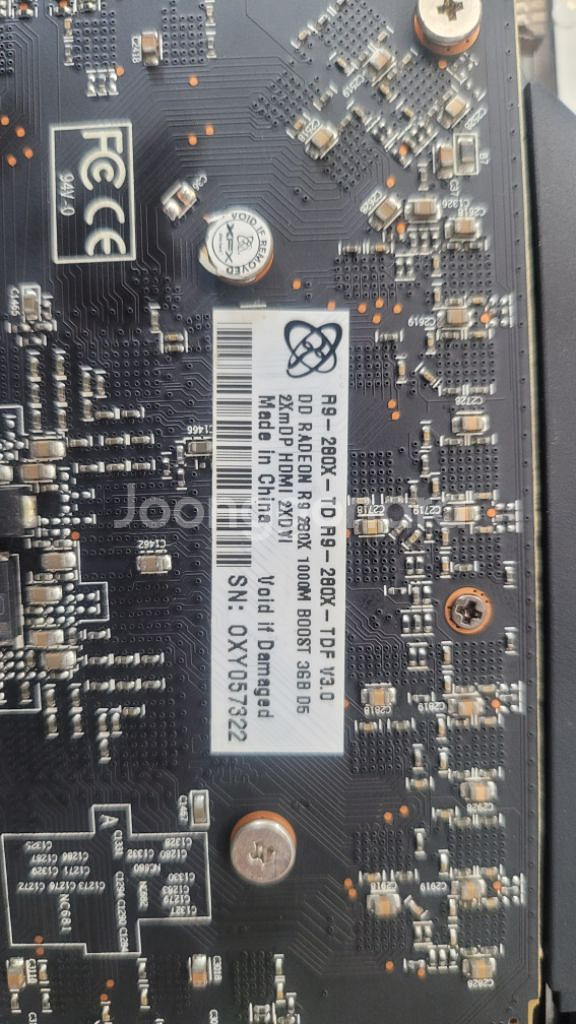 Rx9 280 3G 그래픽 카드. gtx960동급--1