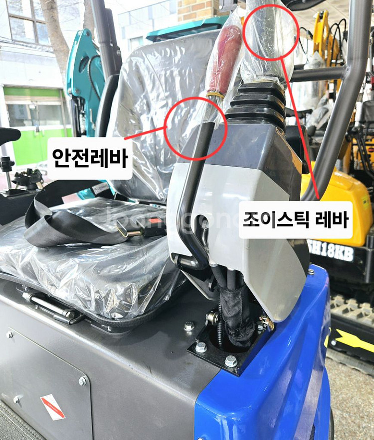 [쎈힘상사] 쎈힘브이굴착기 V12DBJ 디젤엔진+붐스윙--5