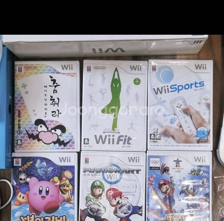 (박스있음) 닌텐도 위 풀박 풀세트 wii 스위치--1