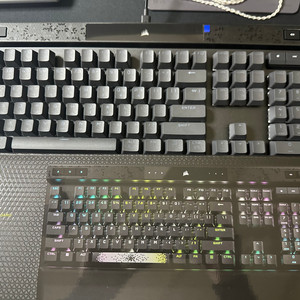 커세어 K70 MAX RGB 게이밍 키보드 골드키캡