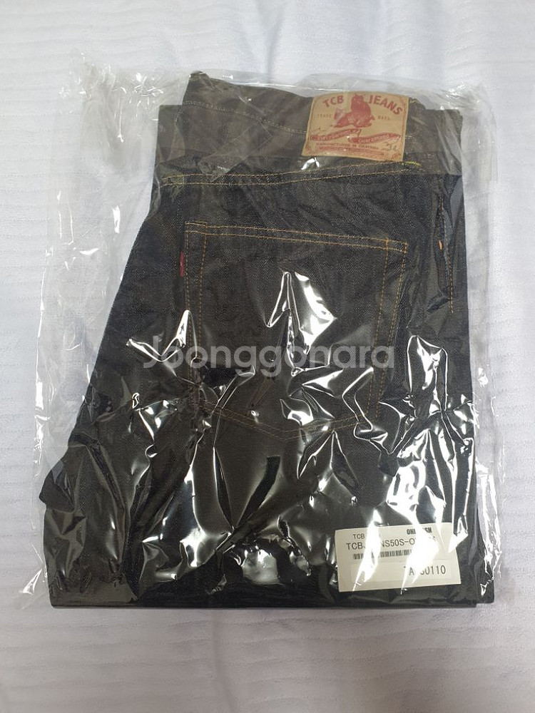 TCB Jeans 50s 데님 팬츠 34 사이즈 미개봉--0