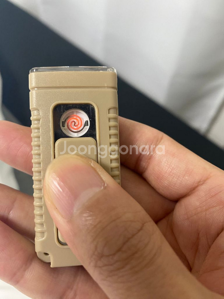 새상품) USB 충전식 후레쉬 전기 라이터--2