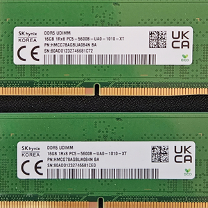 하이닉스 ddr5 16gbx2개(32gb)