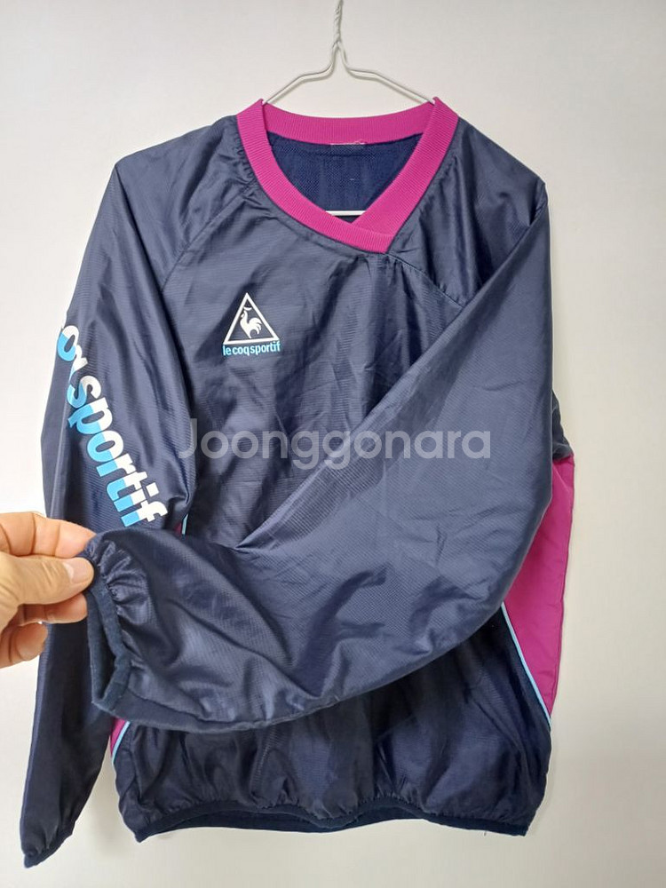 여성 르꼬끄스포르티브 웜업 바람막이(박시95)--2