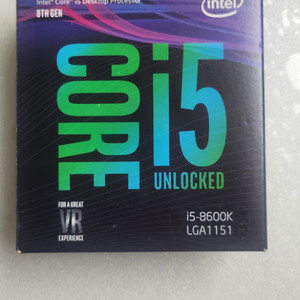 인텔 i5 8600K + ASRock B360M-HDV