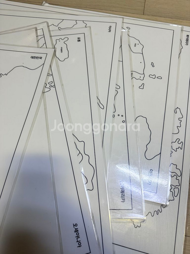 아가월드 몬테소리 세계지도 퍼즐 완벽구성--3