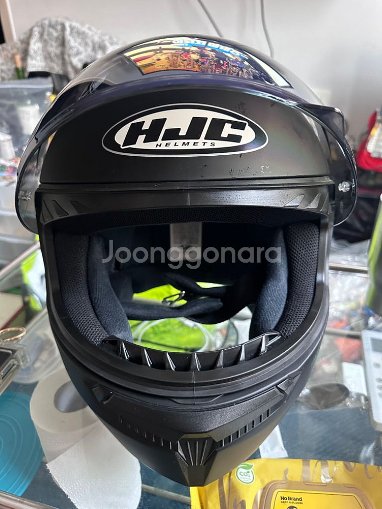 HJC C10 풀페이스 세미블랙 XXL 새제품--2