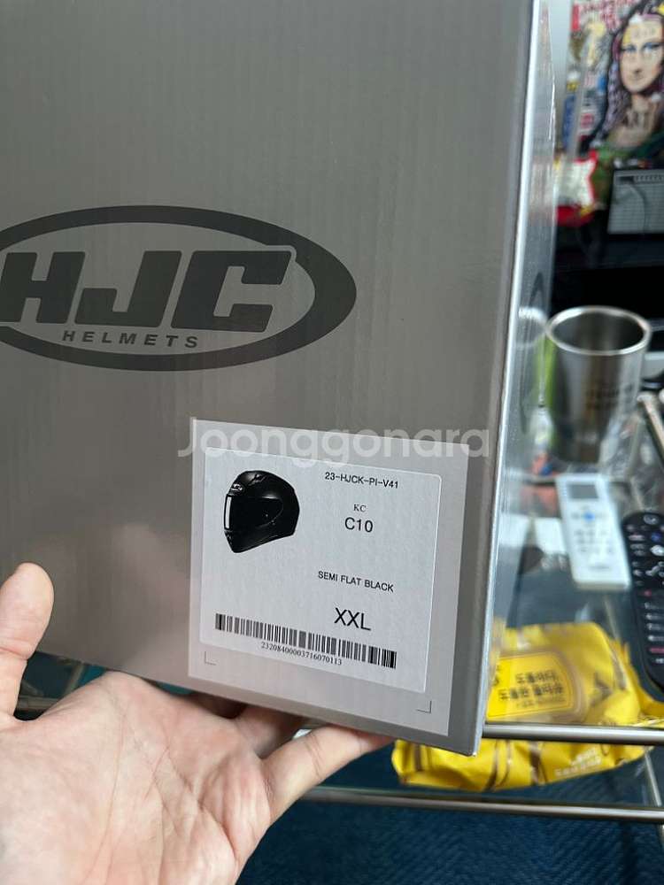 HJC C10 풀페이스 세미블랙 XXL 새제품--8