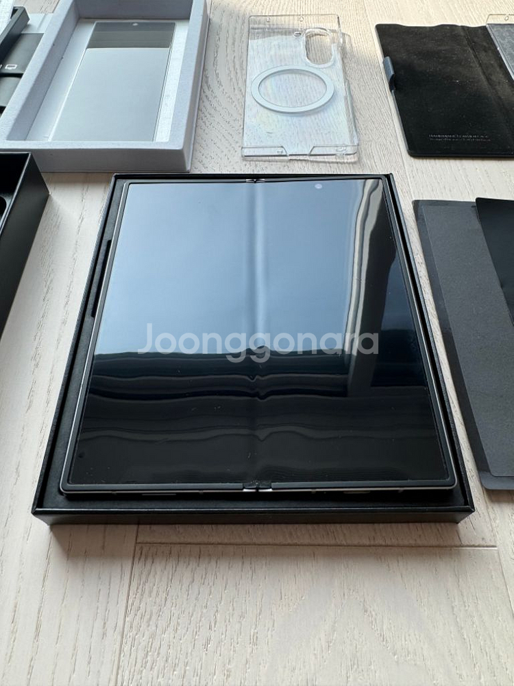 폴드 6 256GB+삼케플+케이스+필름--2