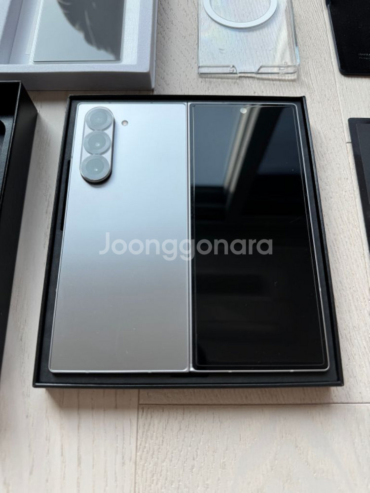 폴드 6 256GB+삼케플+케이스+필름--10