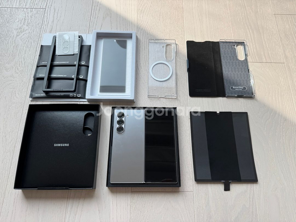 폴드 6 256GB+삼케플+케이스+필름--9