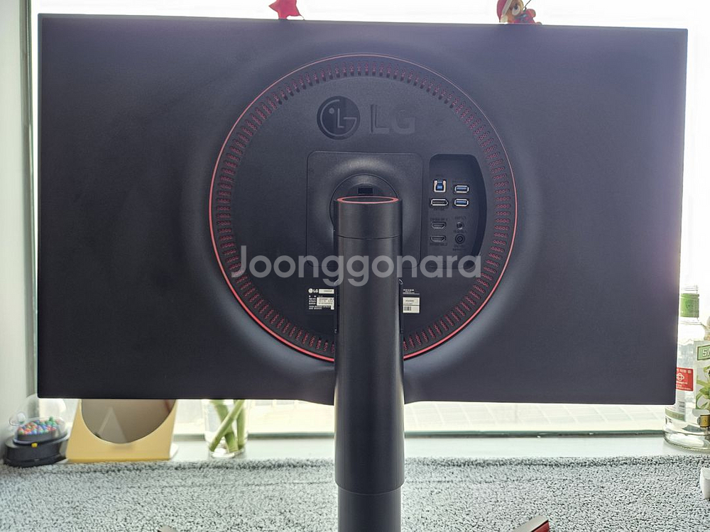 LG 32GK-850F +카멜 PMA2B 싱글모니터 암--2