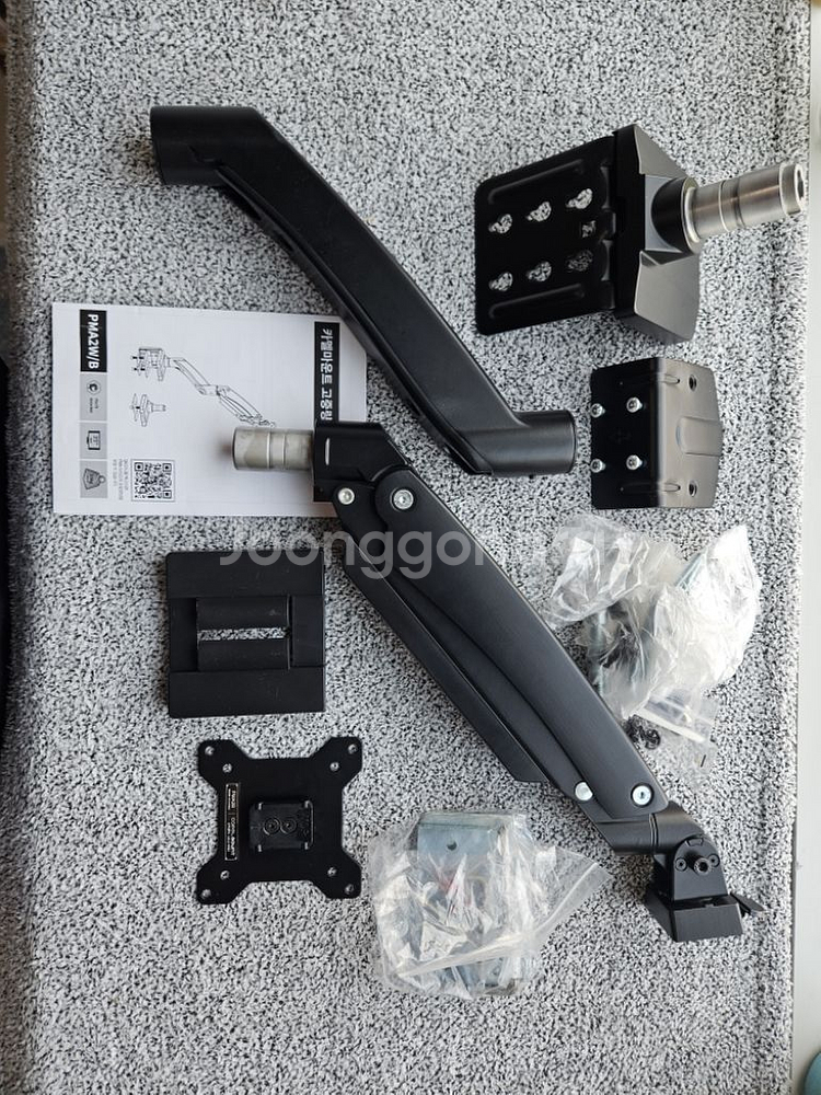 LG 32GK-850F +카멜 PMA2B 싱글모니터 암--9