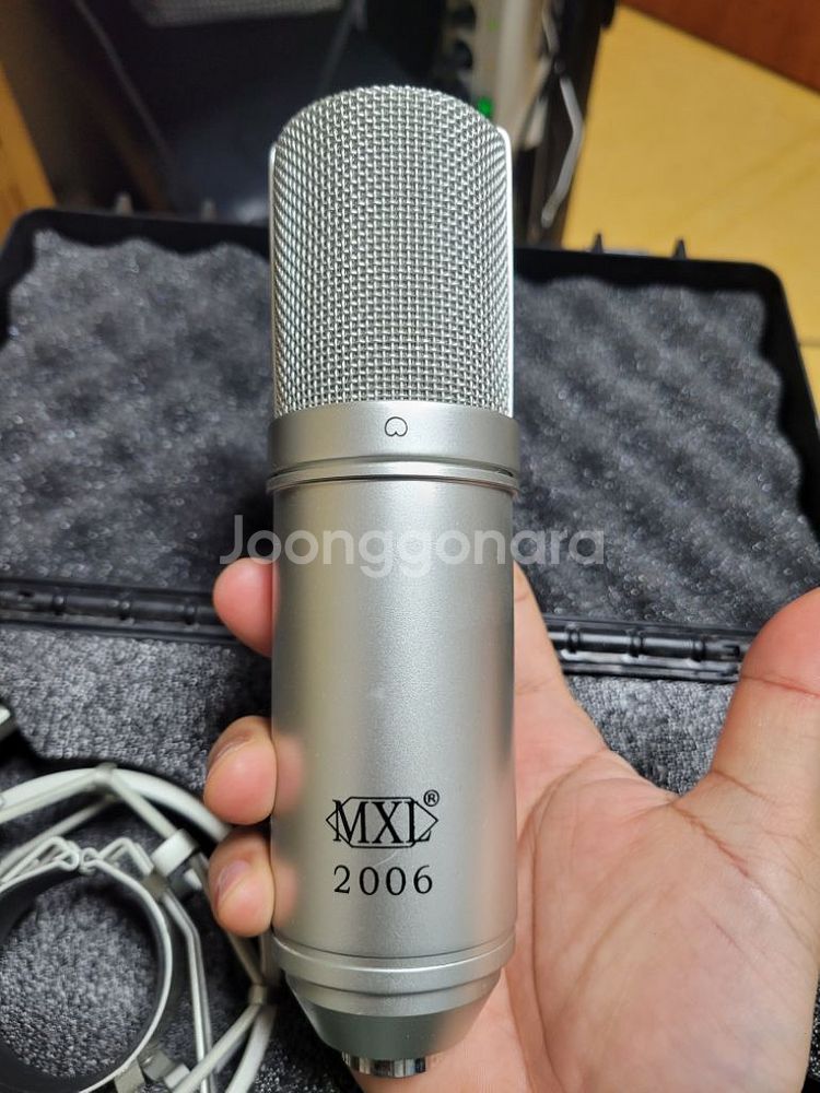 mxl2006 콘덴서 마이크 팝니다--2
