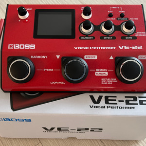 BOSS VE-22 보컬이펙터