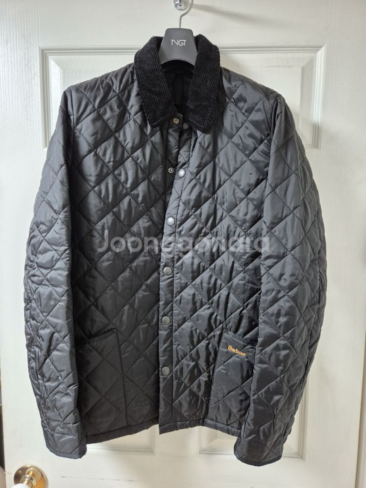 바버 퀄팅자켓 L--0