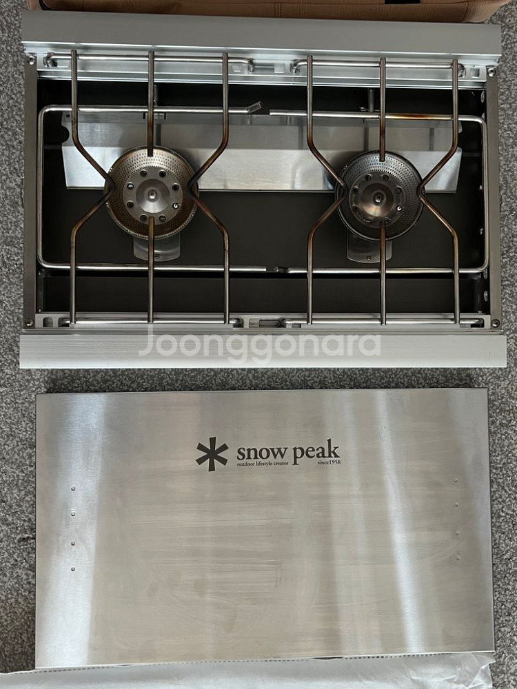 스노우피크 기가파워투버너(gs-220)+(gs220b)--4