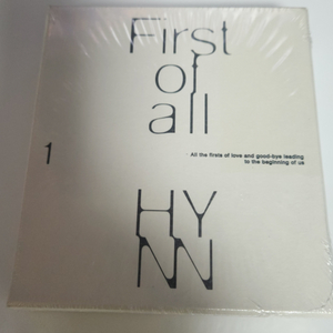 HYNN(박혜원) 앨범 1집 First of all