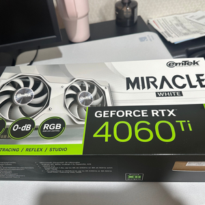 이엠텍 지포스 RTX 4060 Ti MIRACLE WH