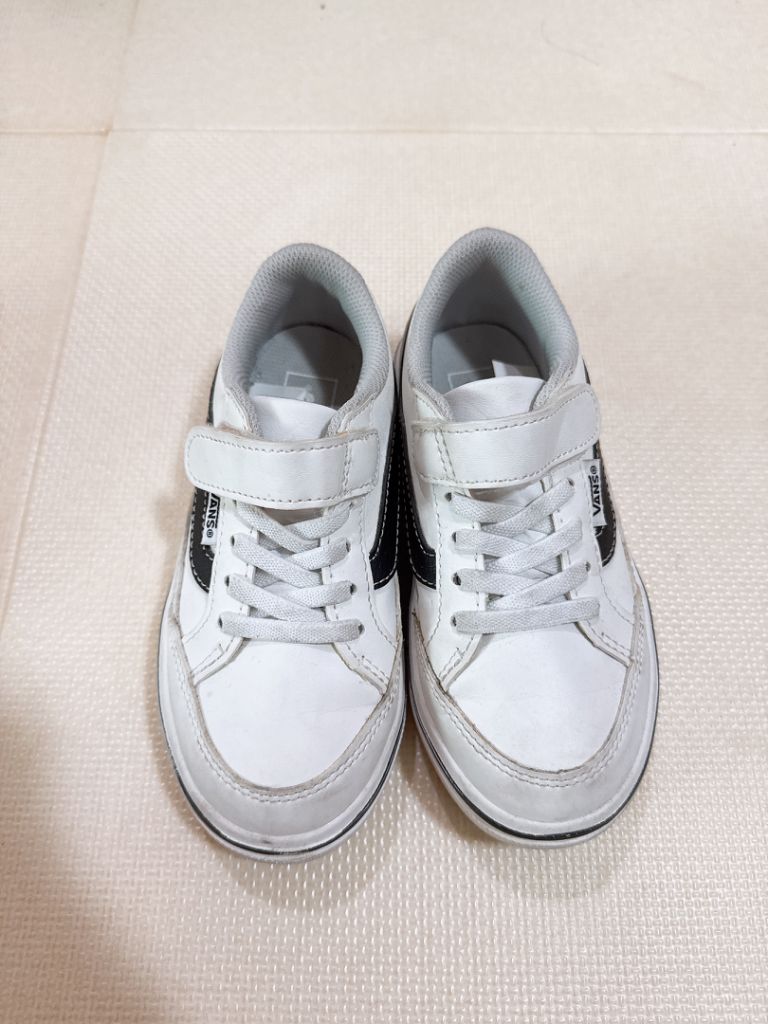 VANS 반스 키즈 운동화 팔켄 화이트