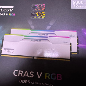 KLEVV DDR5 CRAS V 32GB 오버 튜닝램