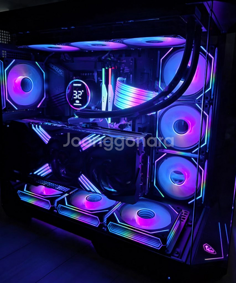 라이젠7 9800X3D RTX4090 ROG 본체 급매--1
