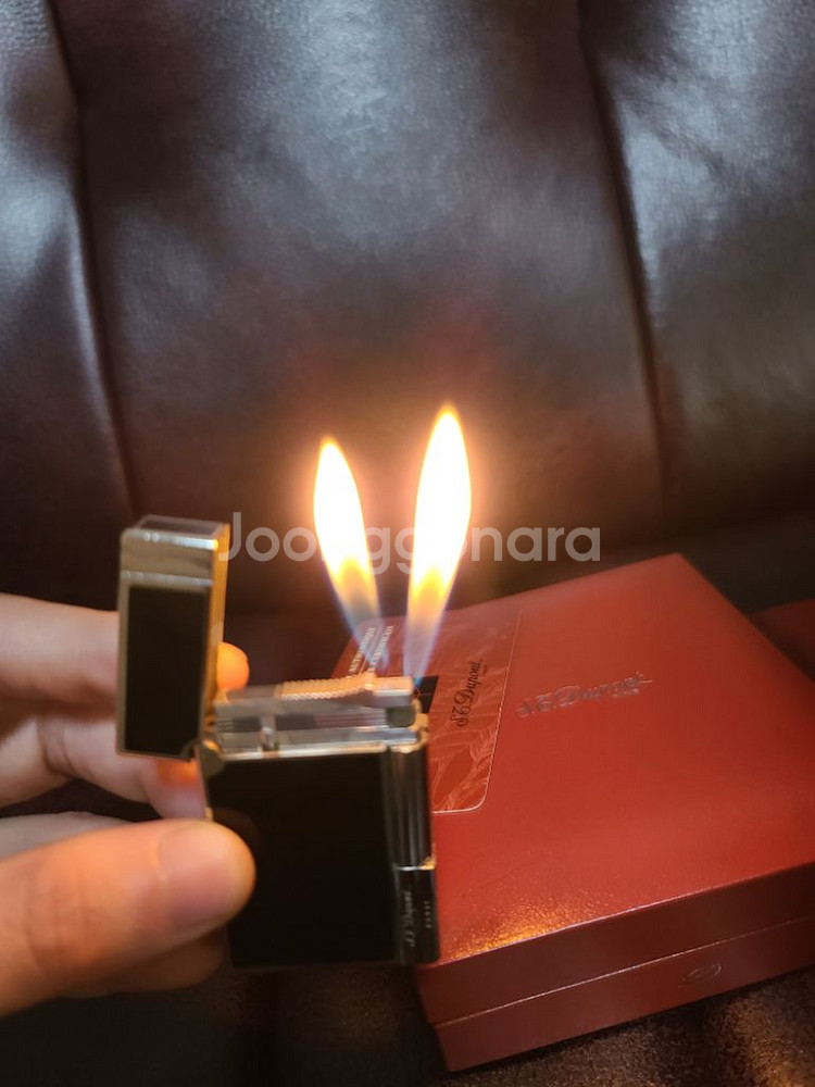 [풀세트] 듀퐁라이터 라인2 ca18787 블랙래커--4