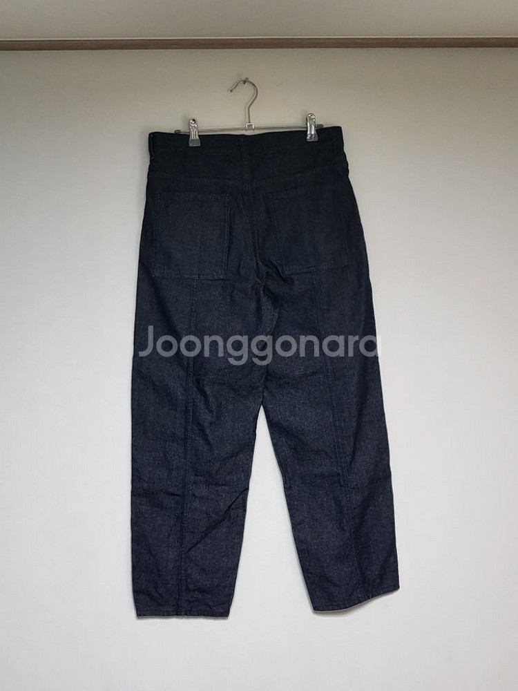 코스 테이퍼드핏 생지 데님팬츠 (27인치)--1