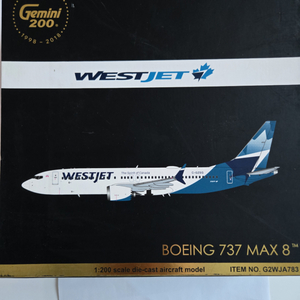 West jet 737-8 max