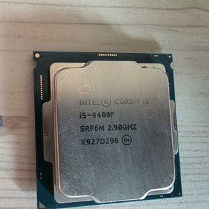 인텔 i5-9400f! 7.5에 판매합니다.