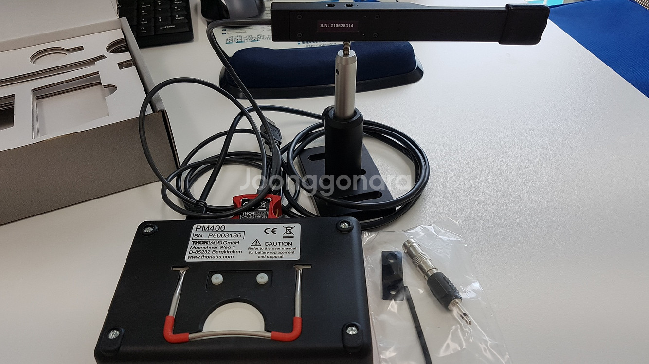광파워계측기 THORLABS PM400K3 센서 포함--1