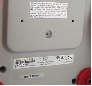 정밀 저울 OHAUS PX2202KR--3