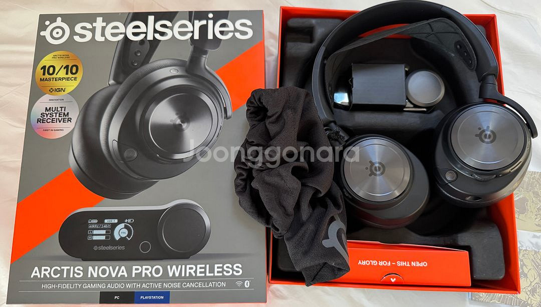 스틸시리즈 아크틱스 노바 프로 무선 헤드셋--1