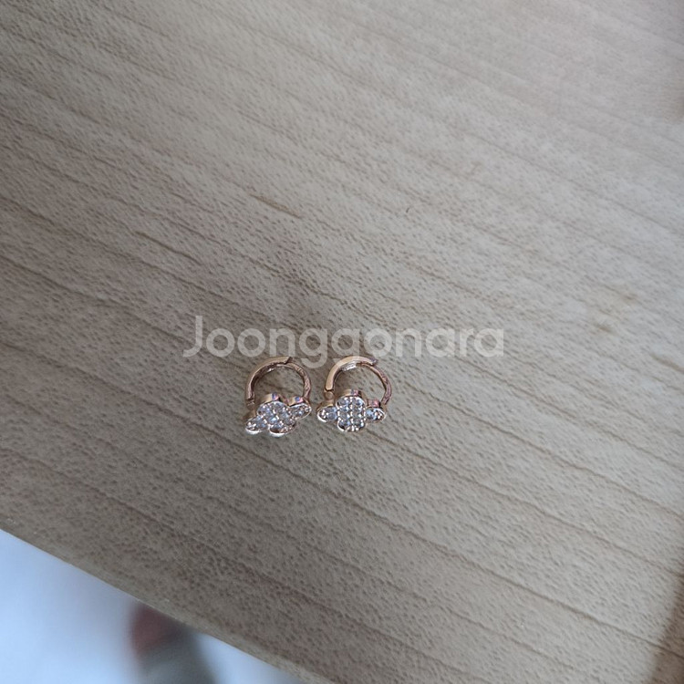 14k원터치 귀걸이--1