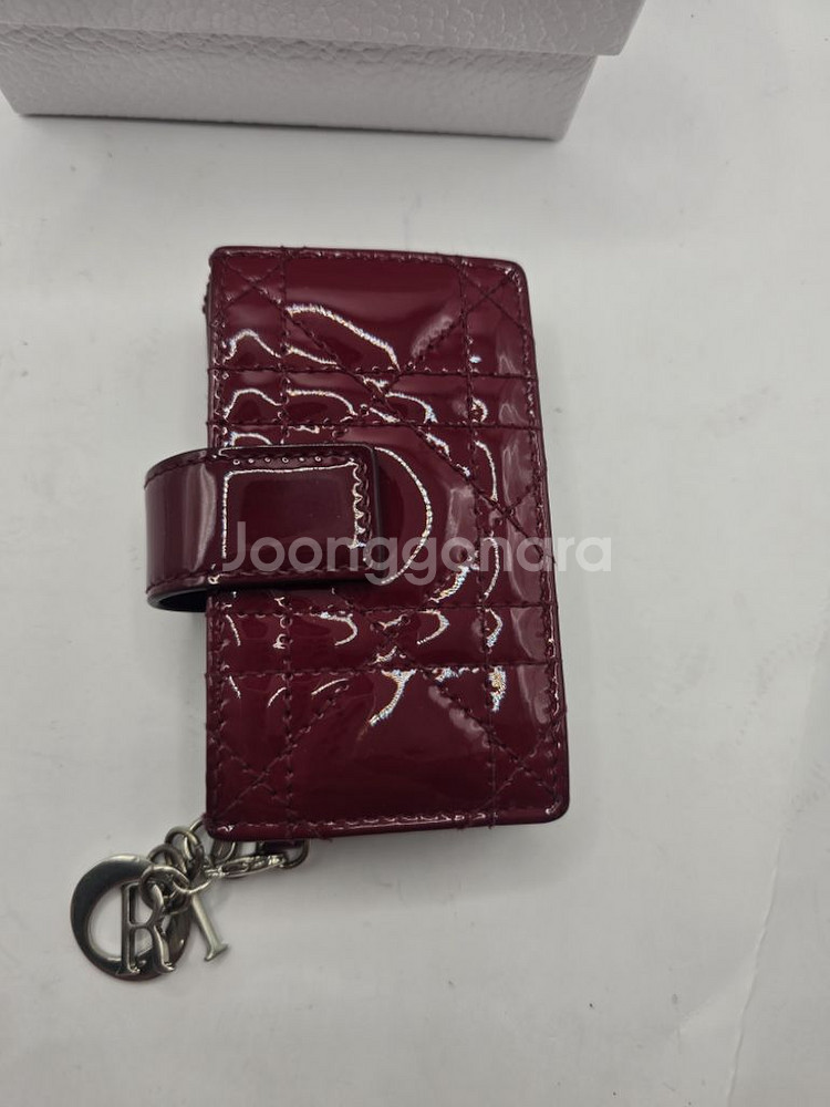 디올 아코디언 카드지갑--1