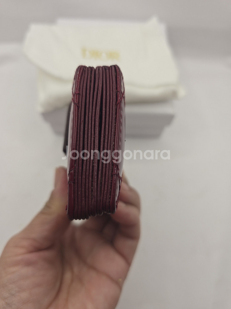 디올 아코디언 카드지갑--6