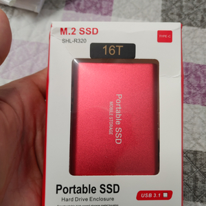 16TB ㅡ 초 대용량 휴대용 ssd 새제품 미사용