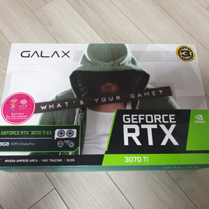 갤럭시 RTX 3070TI 풀박스 팝니다