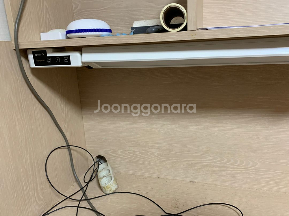 와이드 독서실 책상--1