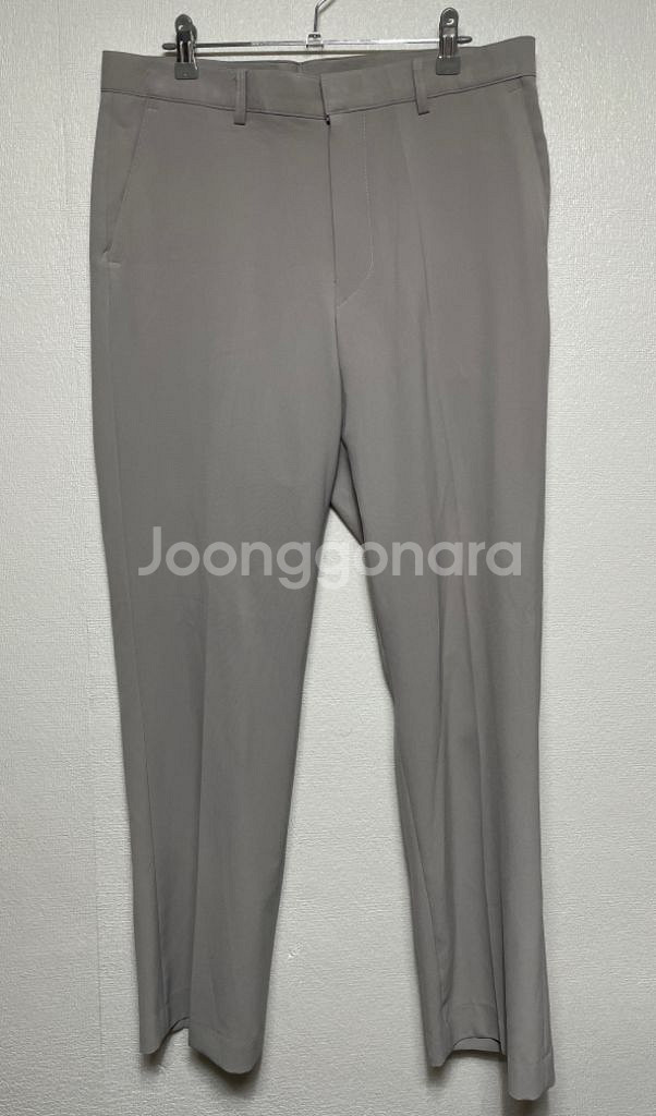 효지노리코 여름 세미와이드 슬랙스 그레이 L--0