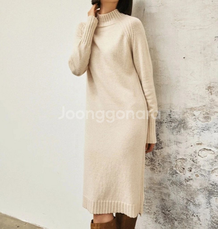 르블랑페이우 니트 원피스(77) ㅡ새상품--0