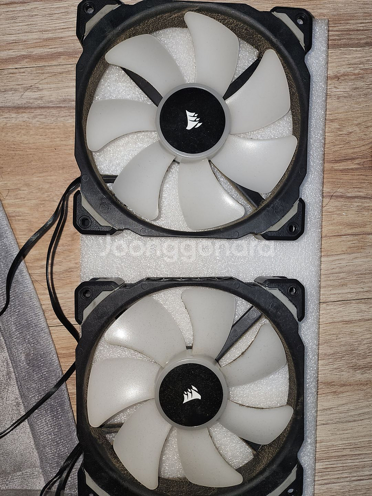 커세어 H115i RGB 플래티넘 부품용 판매합니다.--1