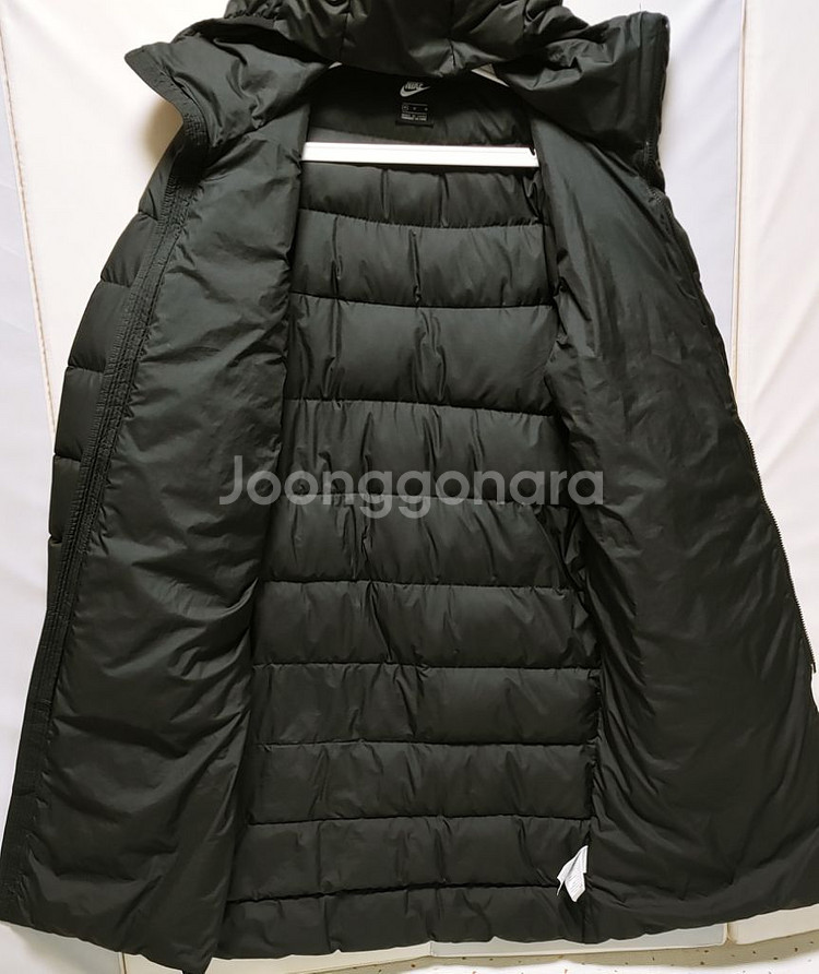 [L] 나이키 덕다운 롱패딩점퍼 블랙1298--1